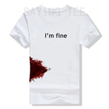 “I’m Fine” Funny Graphic T-Shirt