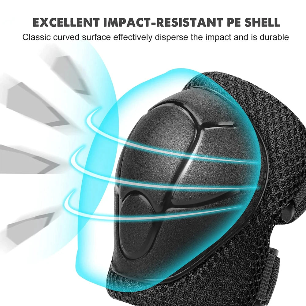 Kids Protective Gear Set with Knee & Elbow Pads