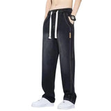 Men's Plus Size Wide Leg Retro Jeans