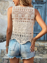 Rib Knit Sleeveless Slim Fit Crop Top