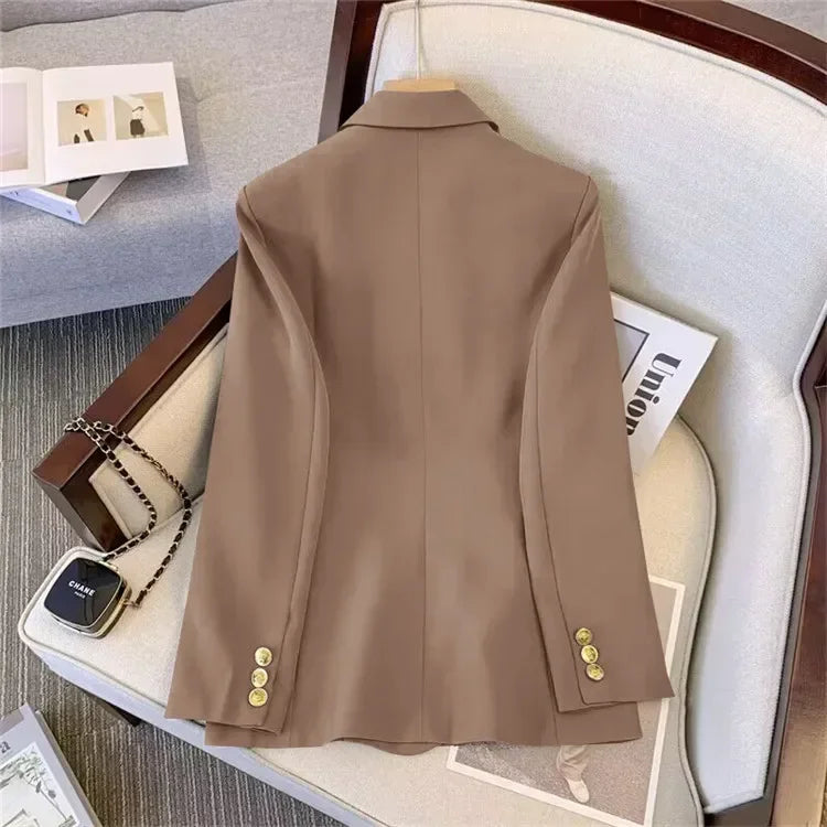 KStyle™ – Korean Slim Fit Blazer (Loose Fit, Temperament Ready, Spring/Fall Wear)