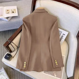 KStyle™ – Korean Slim Fit Blazer (Loose Fit, Temperament Ready, Spring/Fall Wear)