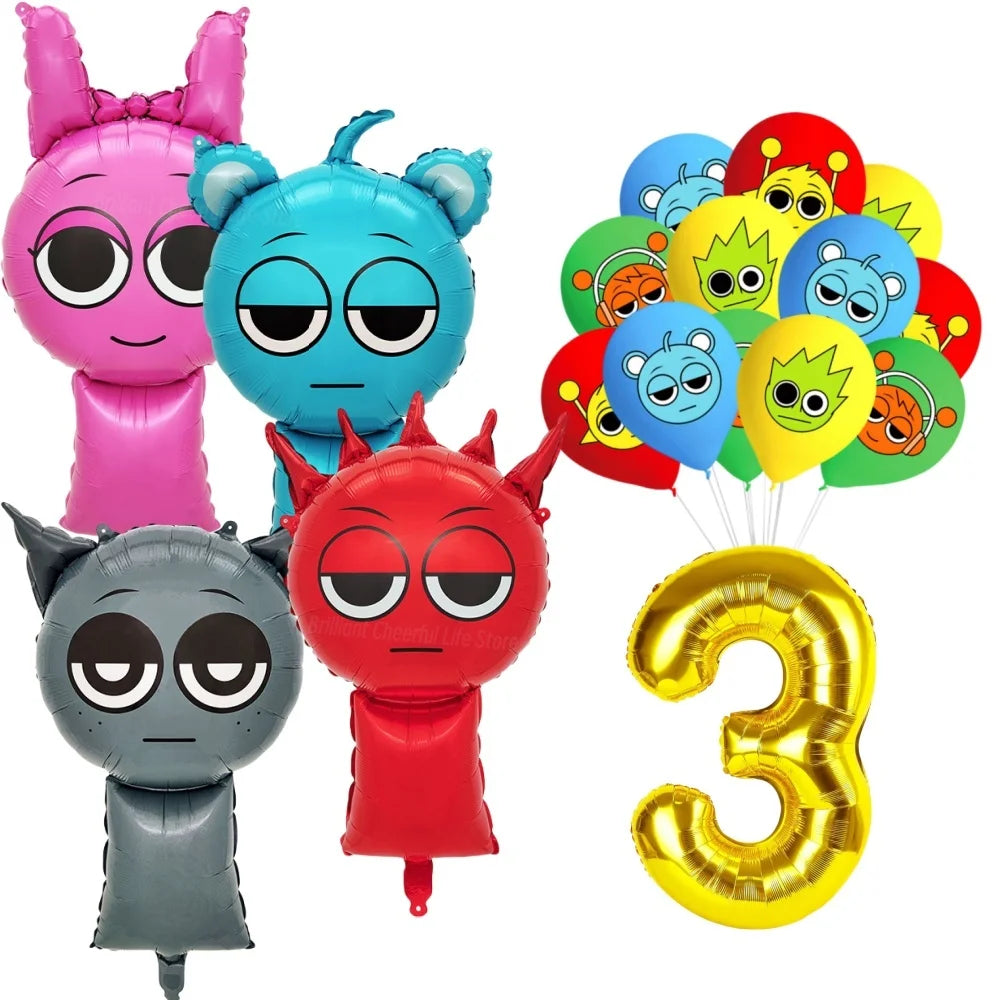Kids Birthday Party Decoration Set