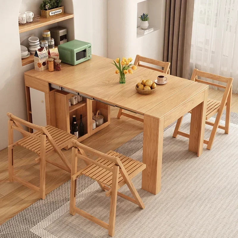Folding Extendable Dining Table