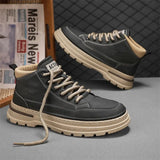 Fashion High-Top Casual Men’s Boots