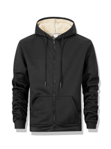 Men's Thick Fleece Zip Hoodie