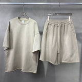 Men Shirt & Shorts Casual Set