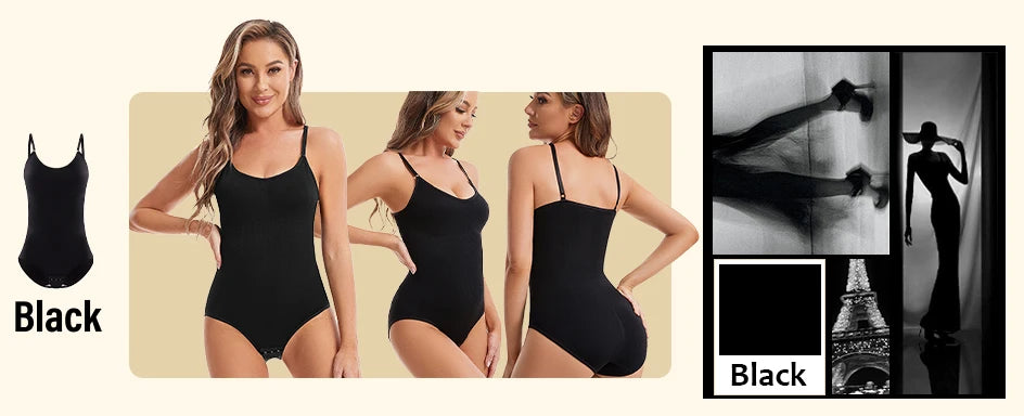 Women Open Crotch Slim Bodysuit