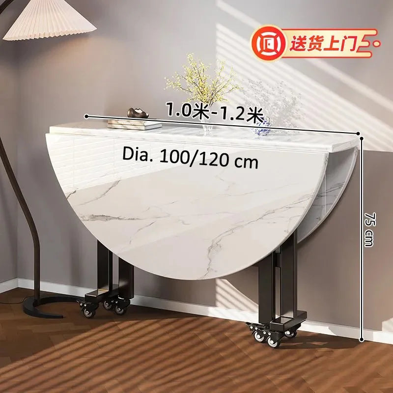 Foldable Round Dining Table