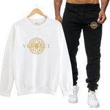Men's Printed Sweatshirt Tracksuit