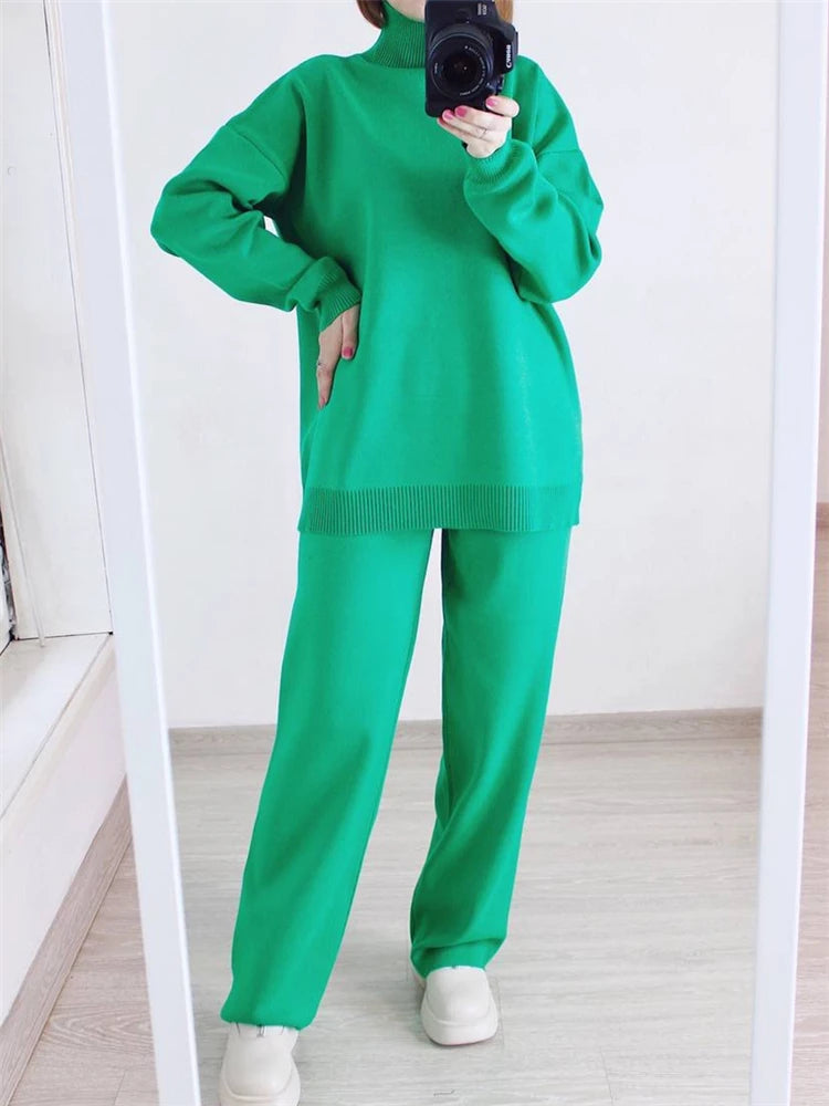 Women's Knit Lounge Set