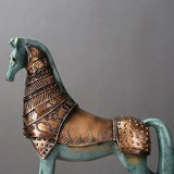 European Lucky Horse Resin Ornament