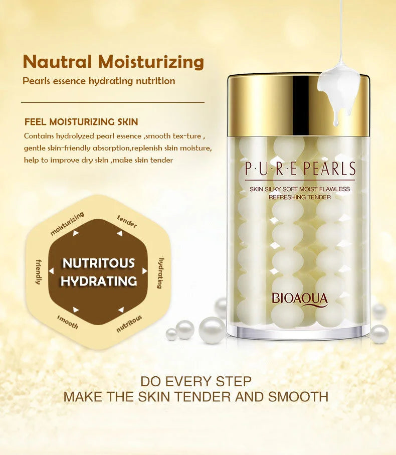 BIOAQUA Pearl Face Cream Set