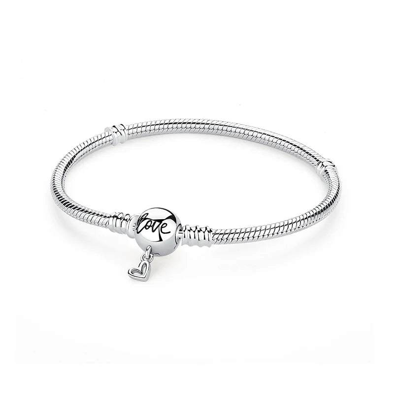 925 Sterling Silver Charm Bracelet