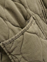 Vintage Quilted High Collar Women's Jacket