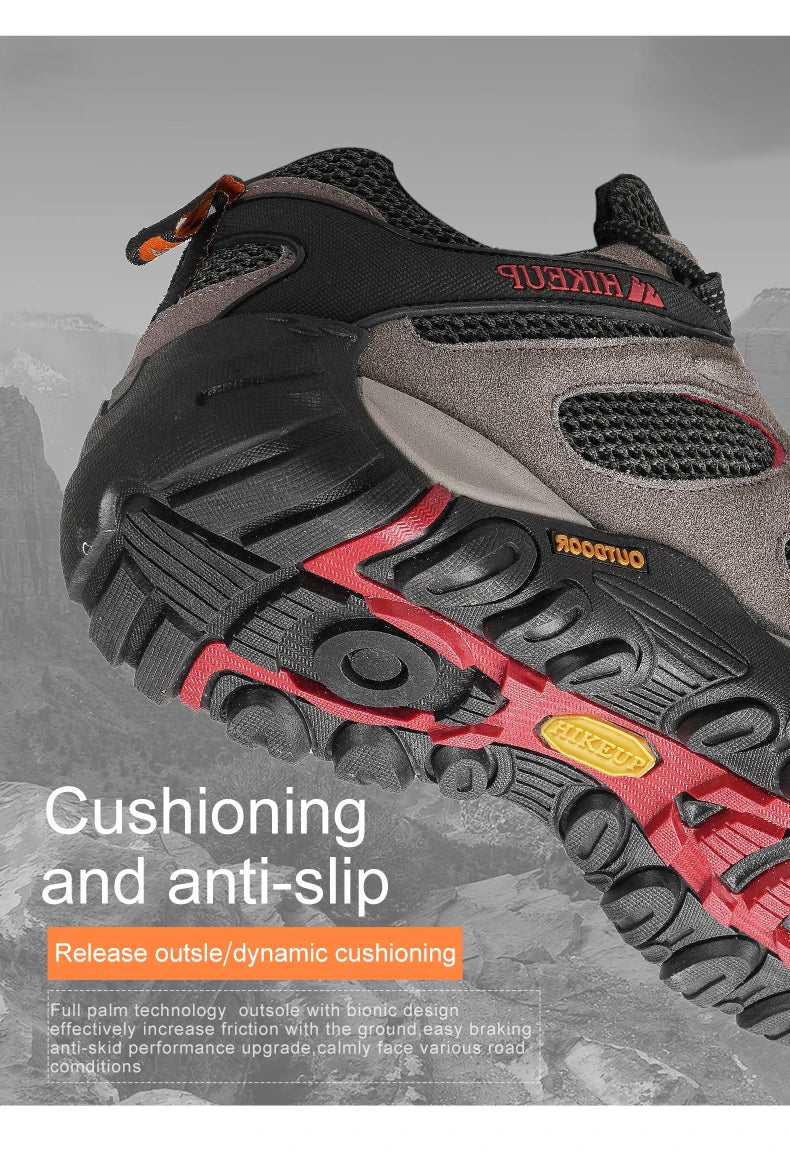 Men Breathable Outdoor Hiking Shoes