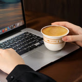 White Porcelain Coffee Cup