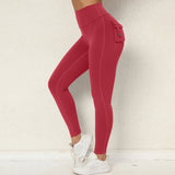 High Waist Push-Up Women's Yoga Pants – Sexy Pocket Workout Leggings