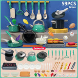 Kids Play Kitchen Accessories Set (92/69/59 PCS)