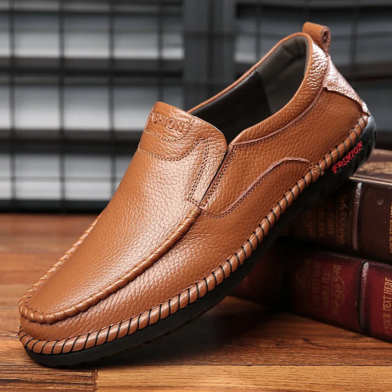 Men’s Italian Leather Driving Loafers