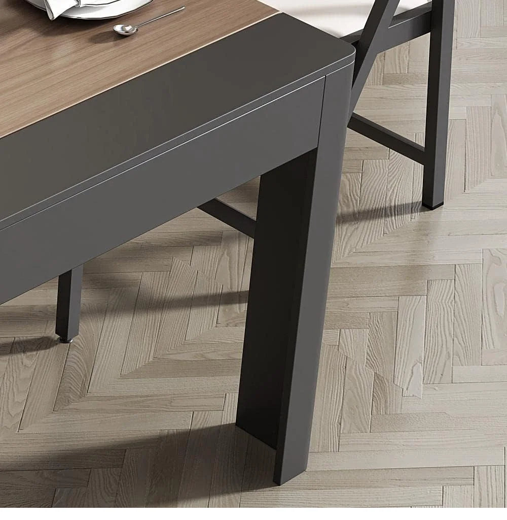 Extendable Rectangular Dining Table