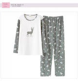 Men’s Cartoon Striped Pajama Set