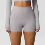 Women's Pocketed Fitness Yoga Shorts