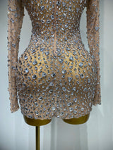 Women's Sparkling Party Mini Dress