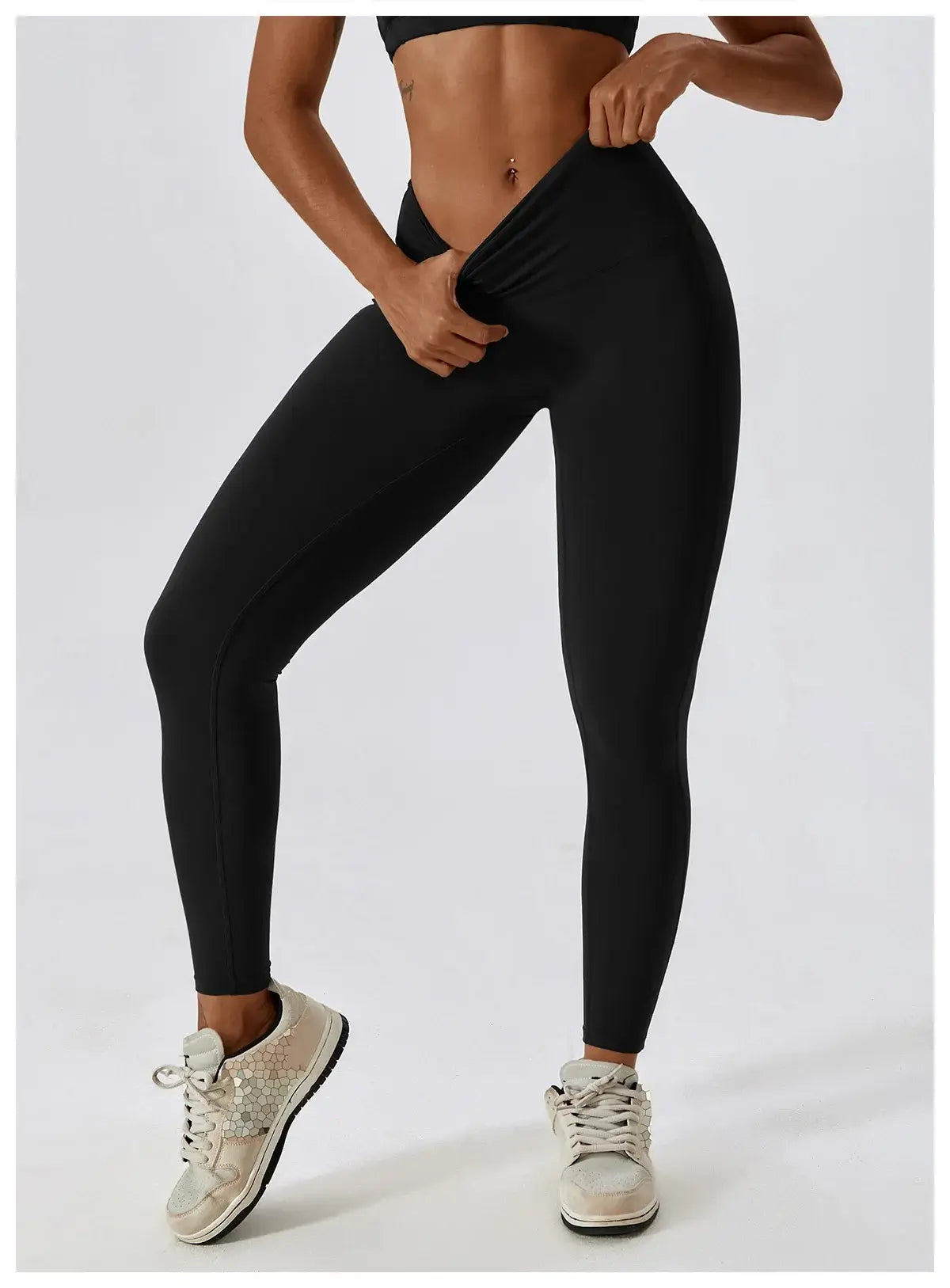 Women High Waist Contour Yoga Leggings