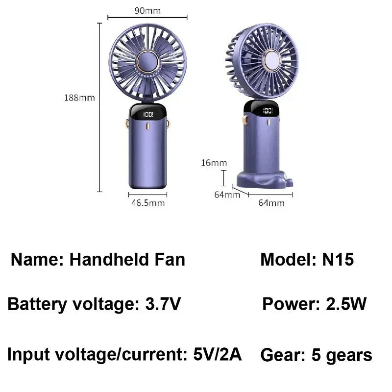 Portable Neck Fan Air Cooler