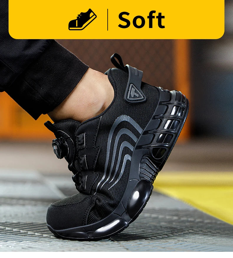 Men Anti Impact Safety Shoes