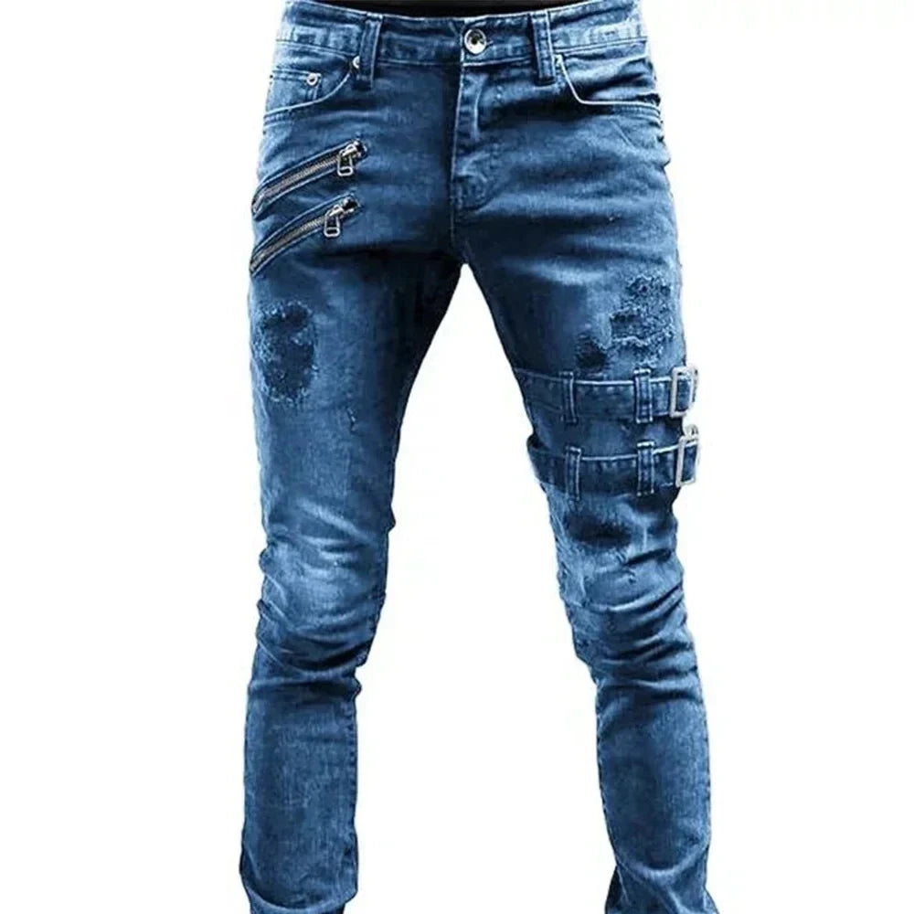 Men's Plus Size Straight Jeans 2025