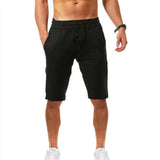 Men Cotton Linen Jogger Pants