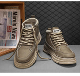 Fashion High-Top Casual Men’s Boots