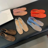 Women Mary Jane Butterfly Knot Ballet Flats