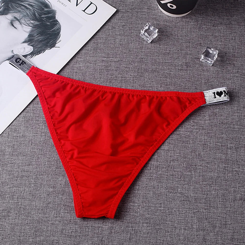 Men's Sexy Low Waist Briefs – Breathable Pouch