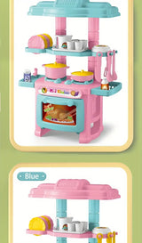 Kids Mini Kitchen Counter Play Set