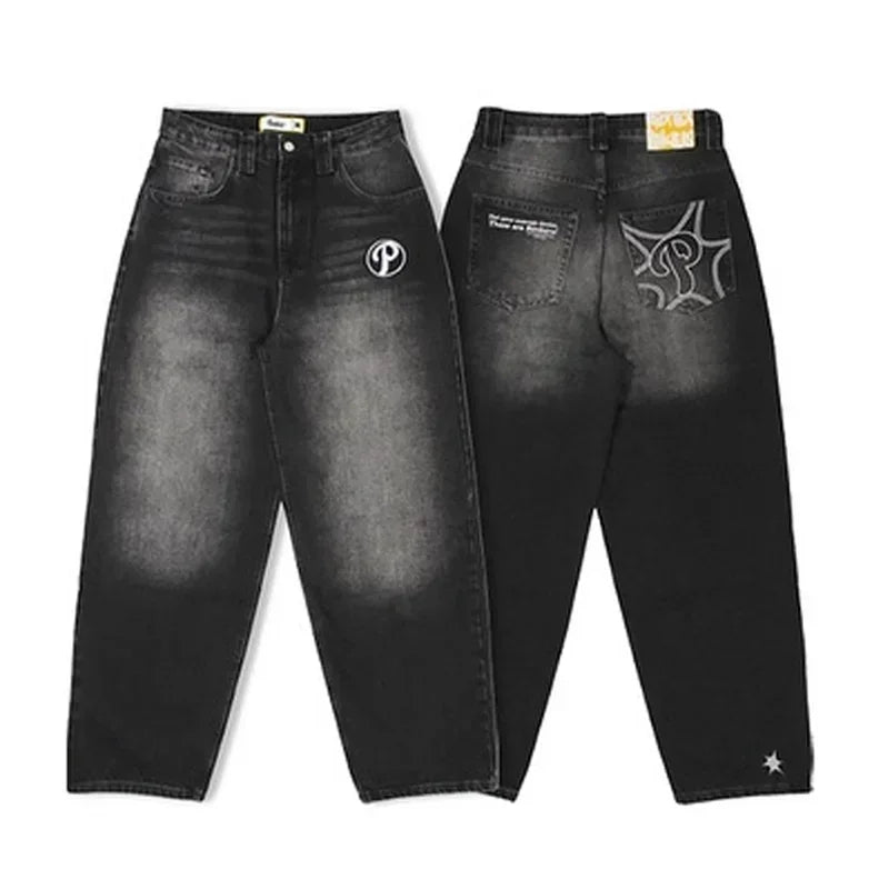 Miss Me Y2K Rhinestone Wide Jeans