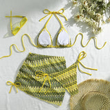 3PCS Brazilian Bikini Set