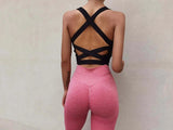 Women Seamless Push Up Sports Bra