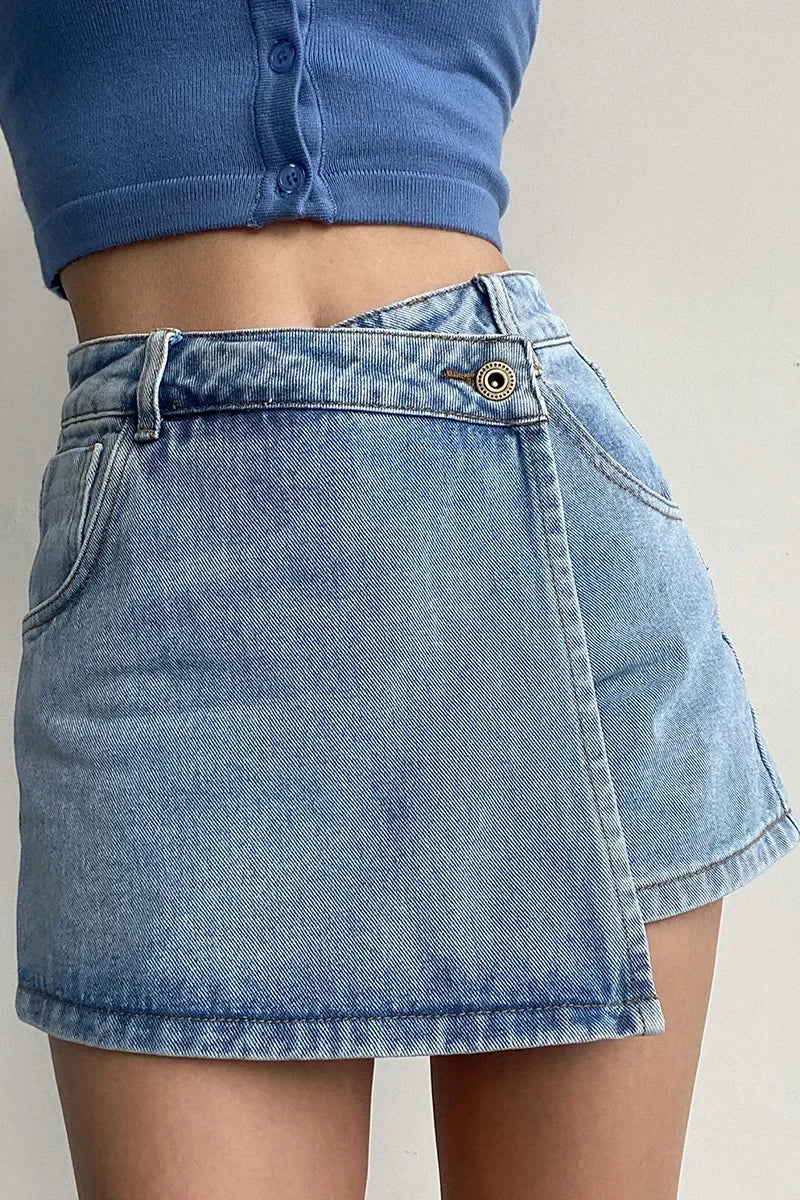 SafeCut™ – Exposure-Proof A-Line Pantskirt (High Waist Irregular Fit)