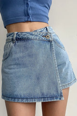 SafeCut™ – Exposure-Proof A-Line Pantskirt (High Waist Irregular Fit)