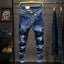 Apex Ripped Straight Jeans