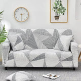 Flower Printed Elastic Sofa Cover