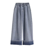 Women's Plus Size Wide Leg Jeans 2025