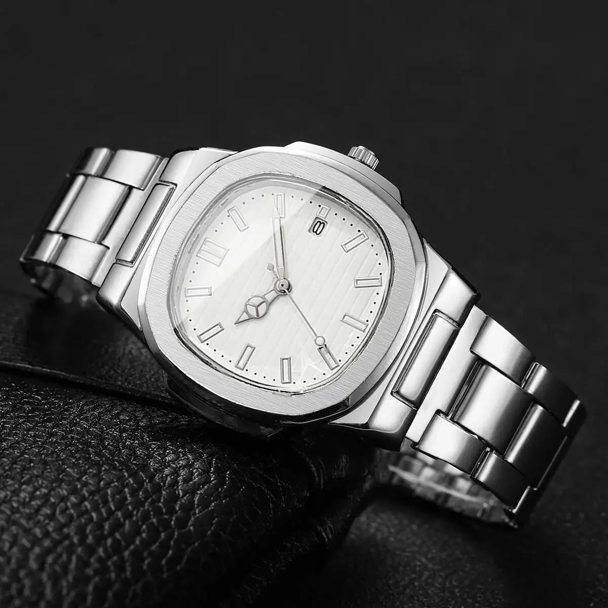 Men’s Square Dial Business Quartz Watch