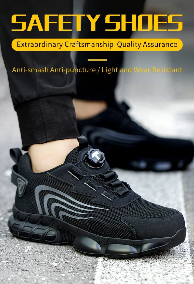 Men Anti Impact Safety Shoes
