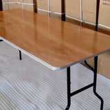 Foldable Epoxy Dining Table Set