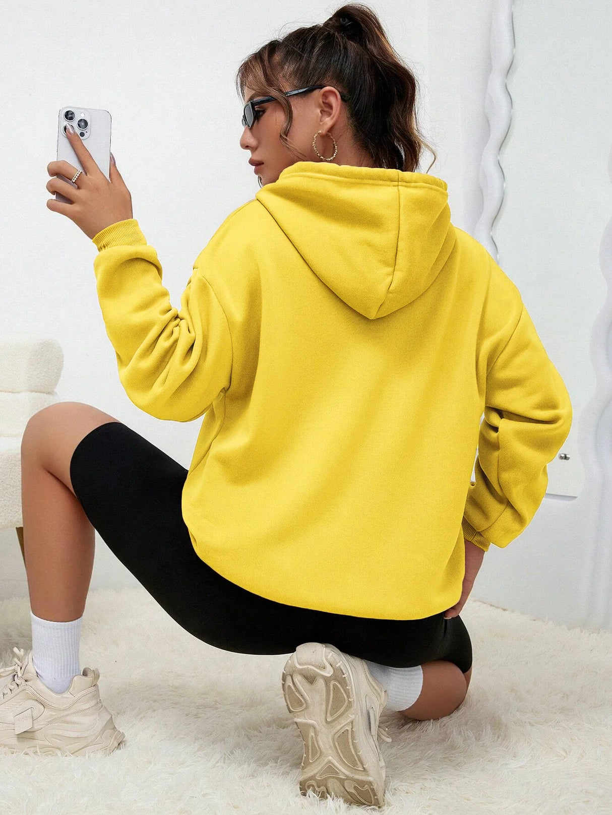 Solid Pocket Hoodie