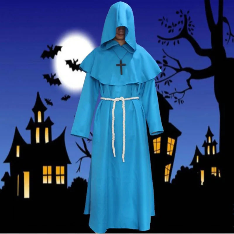 Medieval Monk & Wizard Robe Costume